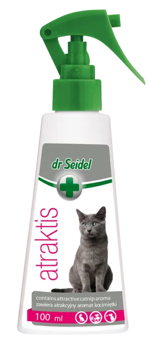 Dr. Seidel Atraktis Soluție atractantă pentru pisici: 100 ml, extract de Nepeta Cataria