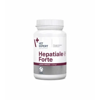 Supliment pentru caini de talie mare cu afectiuni hepatice Vet Expert Hepatiale Forte Large Breed, 40 tablete