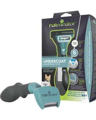 Trimmer Profesional Furminator pisici sub 4.5 kg, blana scurta
