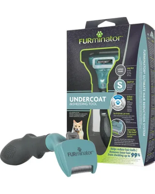 Trimmer Profesional Furminator pisici sub 4.5 kg, blana lunga