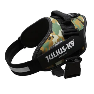 Ham JK9 IDC Power L, camuflaj, respirabil, elemente reflectorizante, circumferința piept 63-85 cm