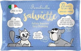 Servetele umede Ferribiella - Igiena urechilor - 20buc.