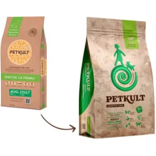 Petkult Sensitive Mini Adult Cu Miel si Orez, 3 kg