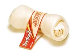 Os masticabil piele bovina ,15 cm, pentru caini
