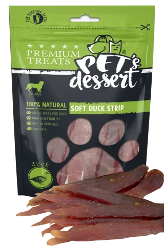 Pet s Desert Dog Soft Duck Strip 80g LSD-02