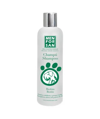 Menforsan Shampoo with Biotin (Vitamina B) 300 Ml