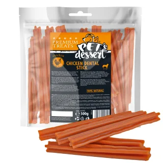 Pet s Desert Dog Chicken Dental Stick 500g LSDC-36