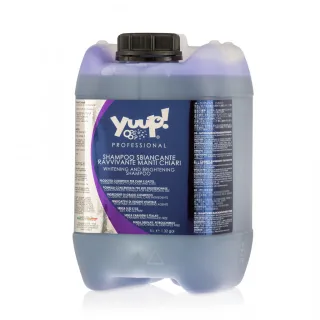 Sampon pentru caini cu blana alba, Yuup Professional White - 5L