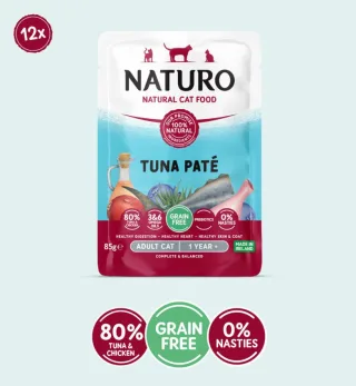 Naturo Adult Cat Mousse cu Ton 85g