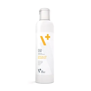 Sampon dermatocosmetic pentru caini si pisici predispusi la dermatite bacteriene sau fungice Vet Expert Specialist, 250 ml