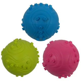 Jucarie minge latex dental Ø 6 cm