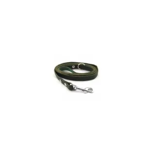 Lesa din piele, neagra, pentru caini de talie mica, latime 12 mm, lungime 1 m