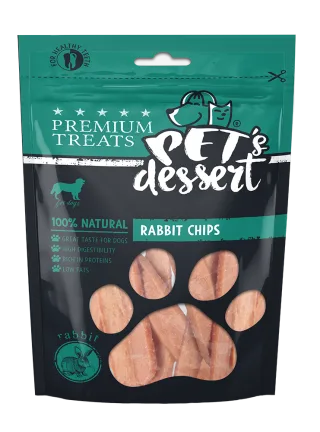 Pet s Desert Dog Rabbit Chips 80 Gr LSR-02