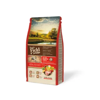 SAM'S FIELD Fresh Adult Mini, XS-S, Pui și Cartofi, hrană uscată conținut redus cereale câini, 8kg
