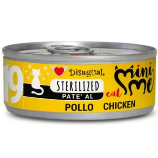 Hrana umeda pentru pisici Disugual Cat Mini Me Sterilized Pui 85g
