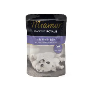 Miamor Plic Kitten: hrană umedă pentru pisici, 12-month, aromă vită: 100 g