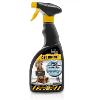 Solutie pentru pete si mirosuri CSI Urine Dog Spray 500 ml