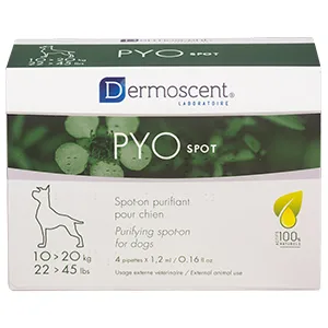 Dermoscent PYOspot 10-20 kg, 4 pipete