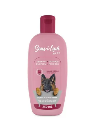 Sampon pentru caini cu blana aspra, SENS-I-LAVI, 250 ml
