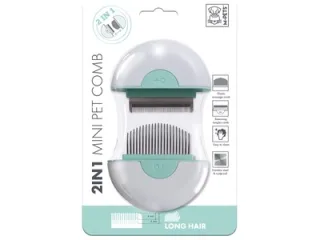 Pieptan mini pentru blana lunga (mint) 10120799