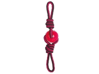 Jucarie pentru caini din sfoara, trio,TWIST M-PETS, 49 cm
