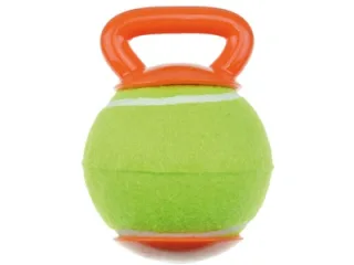 Jucarie pentru caini HANDY Ball M-PETS, orange & verde, 23,5x12,7x12,7 cm