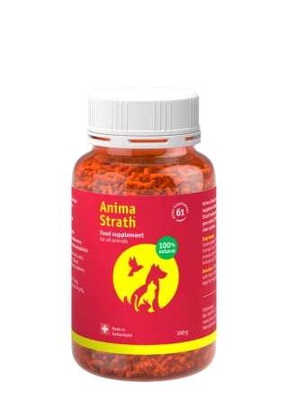 Nutraceutic natural pentru toate animalele Anima-Strath, Granule, 100 g