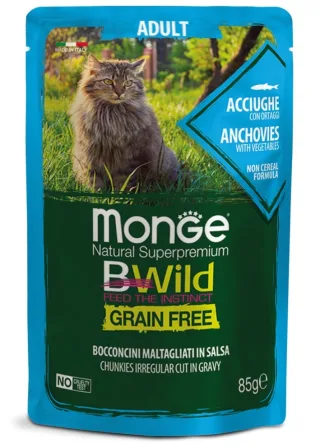 Monge BWild Cat - Hrana umeda super-premium - Ansoa - 85g