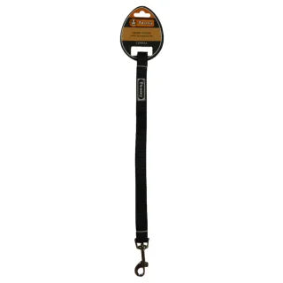 Lesa textila, neagra, latime 15 mm, lungime 1,2 m, pentru caini de talie mica