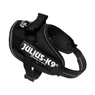 Ham K9 Power, negru, ergonomic, impermeabil, pentru caini cu greutate de 28-40 kg, dimensiuni 71-96 cm