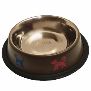 Castron inox antiderapant color 0,9 litri