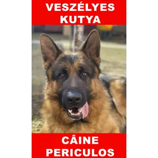 Indicator caine periculos C German Bilingvă
