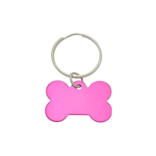 Medalion os 3 cm roz