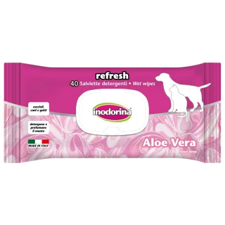 Servetele umede & Aloe vera Inodorina 40 buc