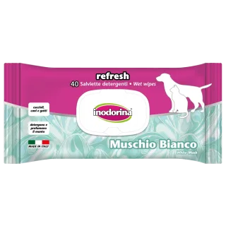 Servetele umede & Muschio Bianco Inodorina 40 buc