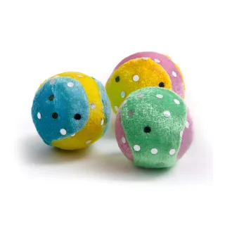 Jucarie minge pt pisicute Ø 4 cm/3 buc