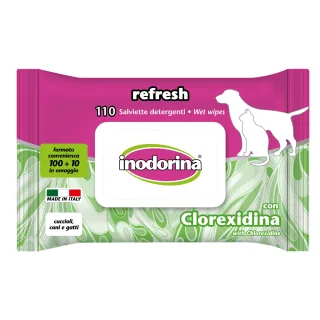 Servetele umede Inodorina Clorhrexidina 110 buc