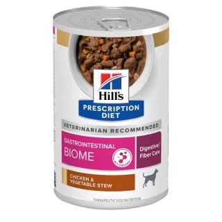 Hills PD CANINE GI BIOME CHK & VG STEW 354 G