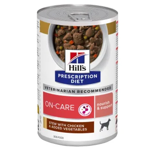 Hills PD CANINE ON-CARE CHK & VG STEW 354 G