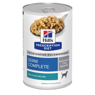 Hills PD CANINE DERM COMPLETE 370 G