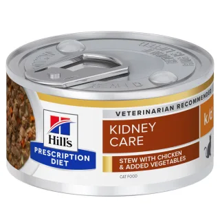 Hills PD FELINE K/D CHK & VG STEW 82 G