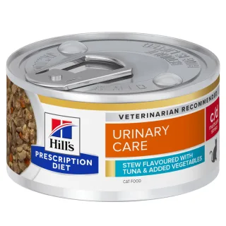 Hills PD FELINE C/D STRESS TUNA & VG STEW 82 G