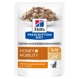 Hills PD FELINE K/D + MOBILITY 12x85 G (PLICURI)