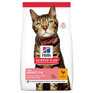HILLS SP FELINE ADULT LIGHT CHK 1.5 KG