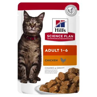 Hills SP FELINE ADULT CHK 12x85 G (PLICURI)