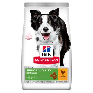 HILLS SP CANINE SENIOR VITALITY MED, hrana uscata pentru caini seniori de talie medie, cu pui, 2.5 KG