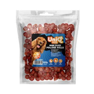 Mini rolls rata 60 % - cod 30 % Uniq 500 g