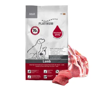 PLATINUM Adult, XS-XL, Miel, hrană uscată câini, semimoist, 5kg