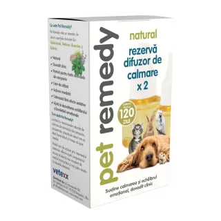 Pet Remedy rezerva difuzor calmare caini si pisici, 2 * 40 ml