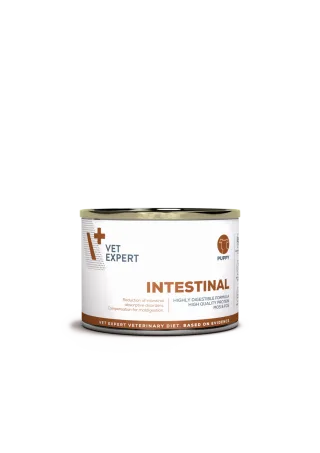 Hrana dietetica umeda pentru catei Vet Expert Intestinal, 200 g